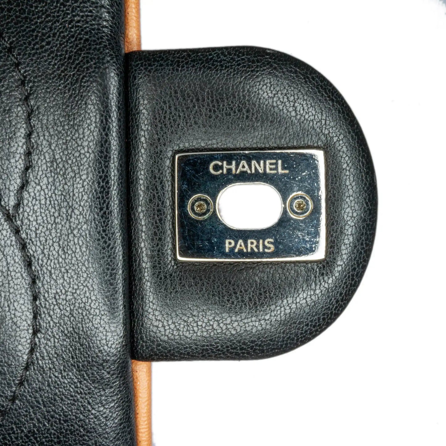 Black Chanel Small Quilted Lambskin Cuba Color Flap Crossbody Bag