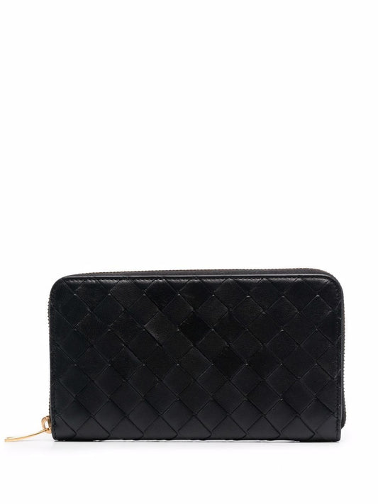 Bottega Veneta Women Portafoglio Intrecciato Con Zip