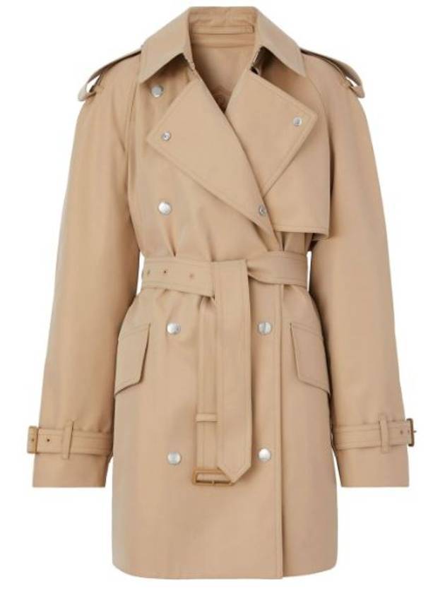 Burberry WoMen's Tri-layer Gabardine Trench Coat Honey
