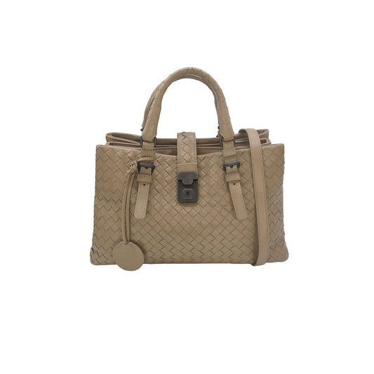 Bottega Veneta Intrecciato Roma Small Top Handle Bag
