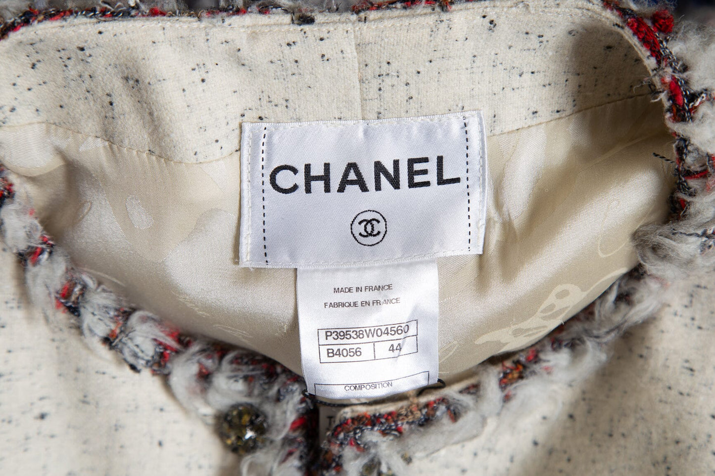 Chanel Multicolor Runway Fantasy Tweed Jacket SZ 40