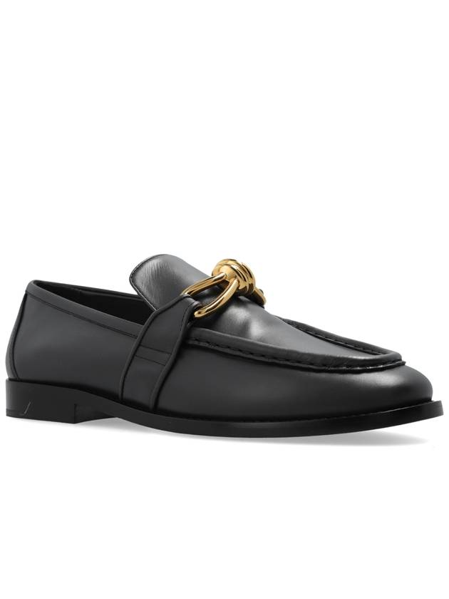 Bottega Veneta Bottega Veneta Shoes Astaire Type Loafers, Men's, Navy Blue