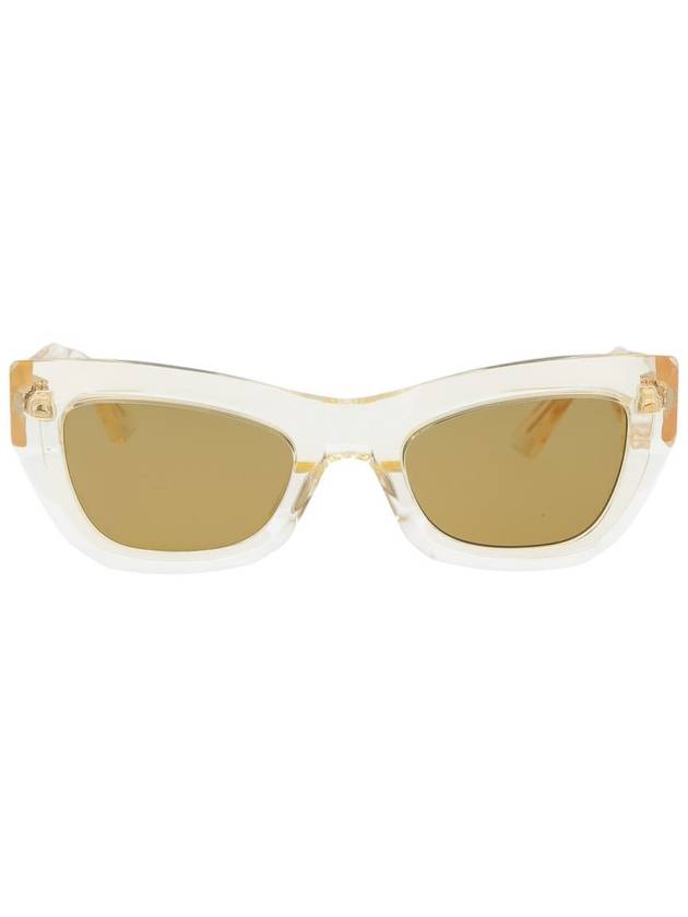 Bottega Veneta Sunglasses BV1251S 004 TRANSPARENT YELLOW