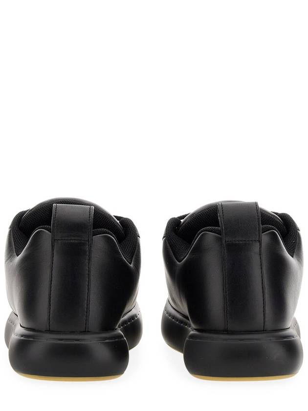 Bottega Veneta Pillow Leather Low Top Sneakers Black