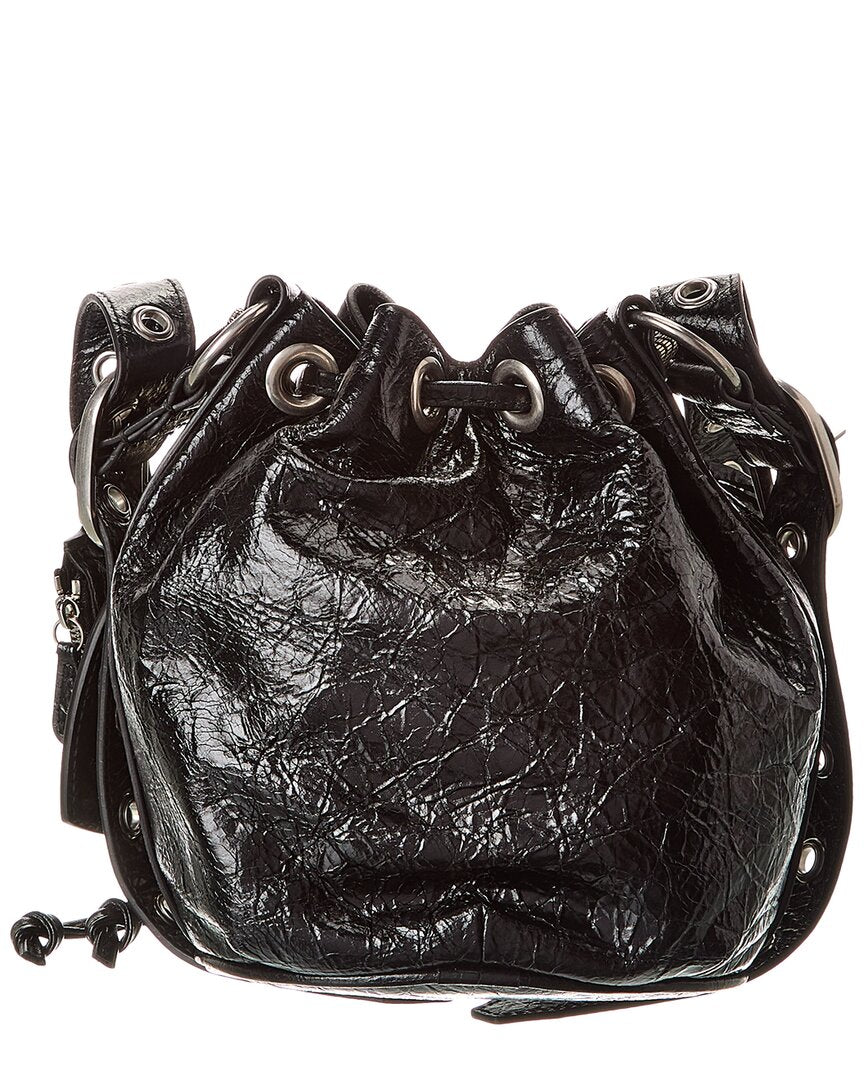 Balenciaga Le Cagole XS Leather Bucket Bag