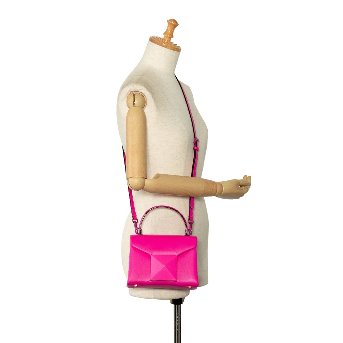 Pink Valentino Mini One Stud Satchel