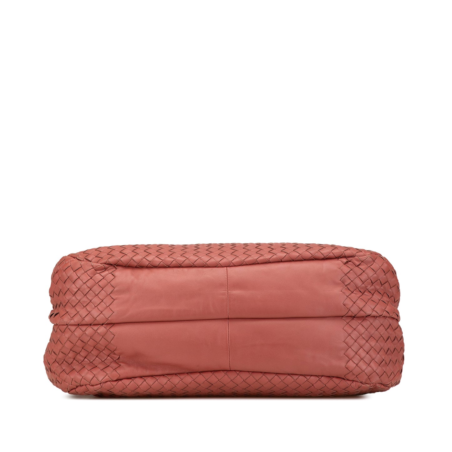 Red Bottega Veneta Large Nappa Intrecciato Campana Hobo Bag