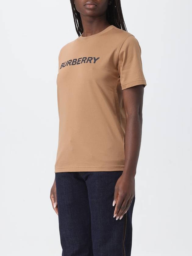 Burberry Logo Print T-Shirt Brown