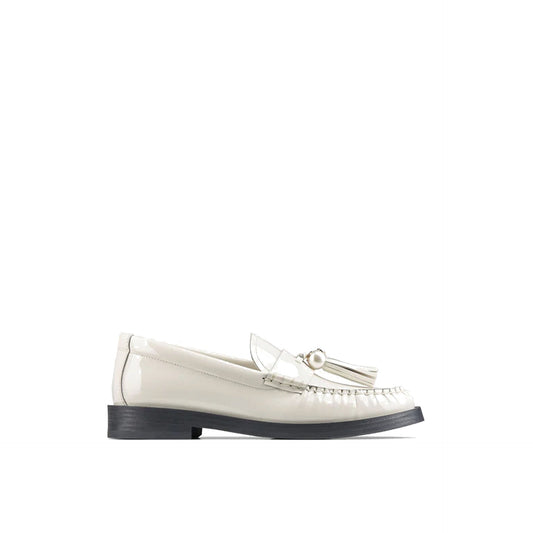 Jimmy Choo Addie Pearl Leather Loafers Women