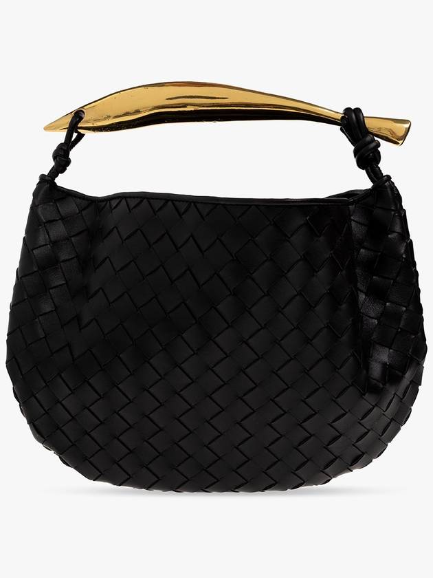 Bottega Veneta Sardine Intrecciato Tote Bag Black