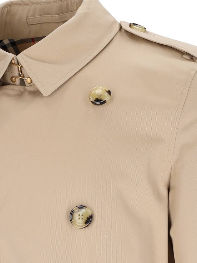 Burberry Long Kensington Heritage Trench Coat Honey