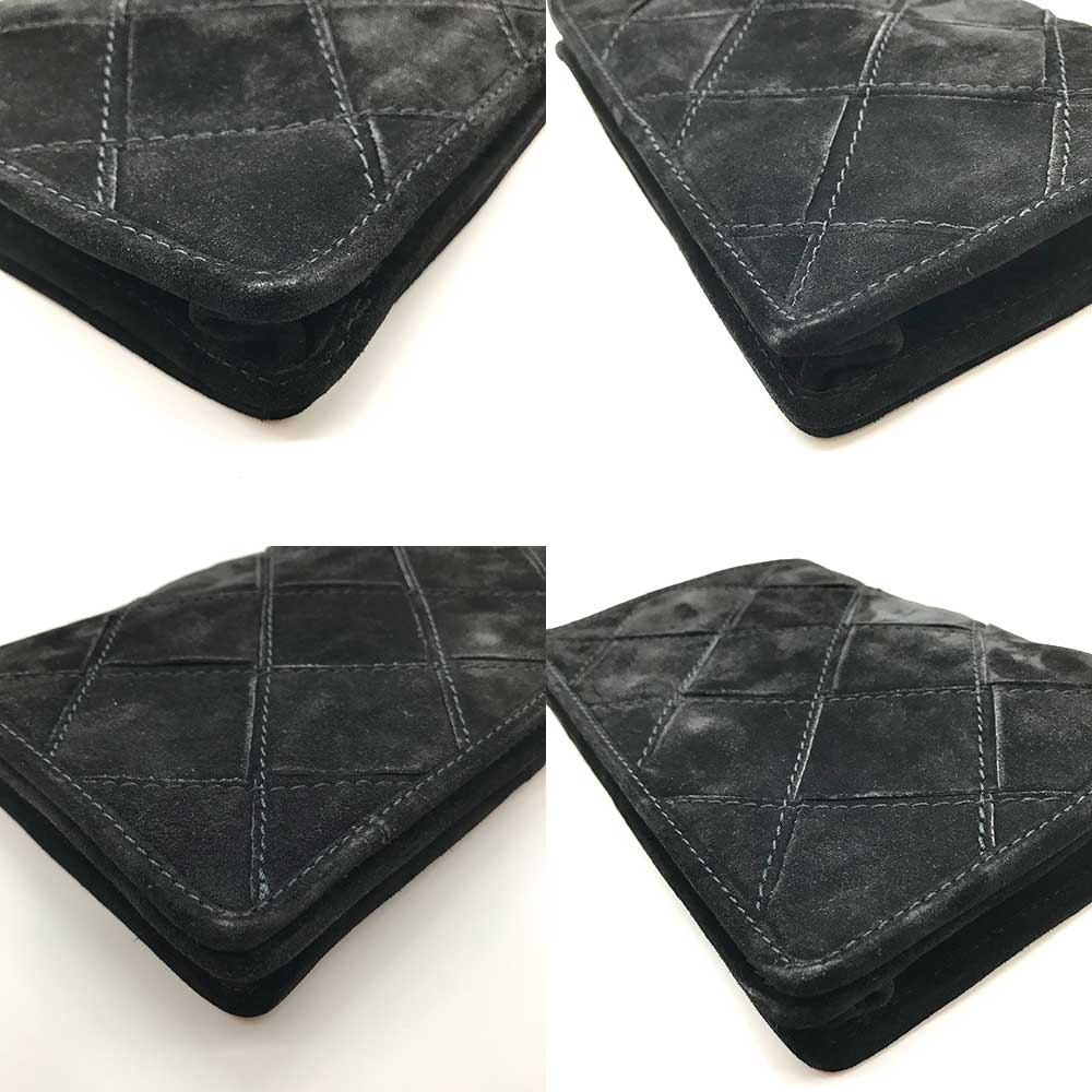 Bottega Veneta Suede Shoulder Bag Intrecciato