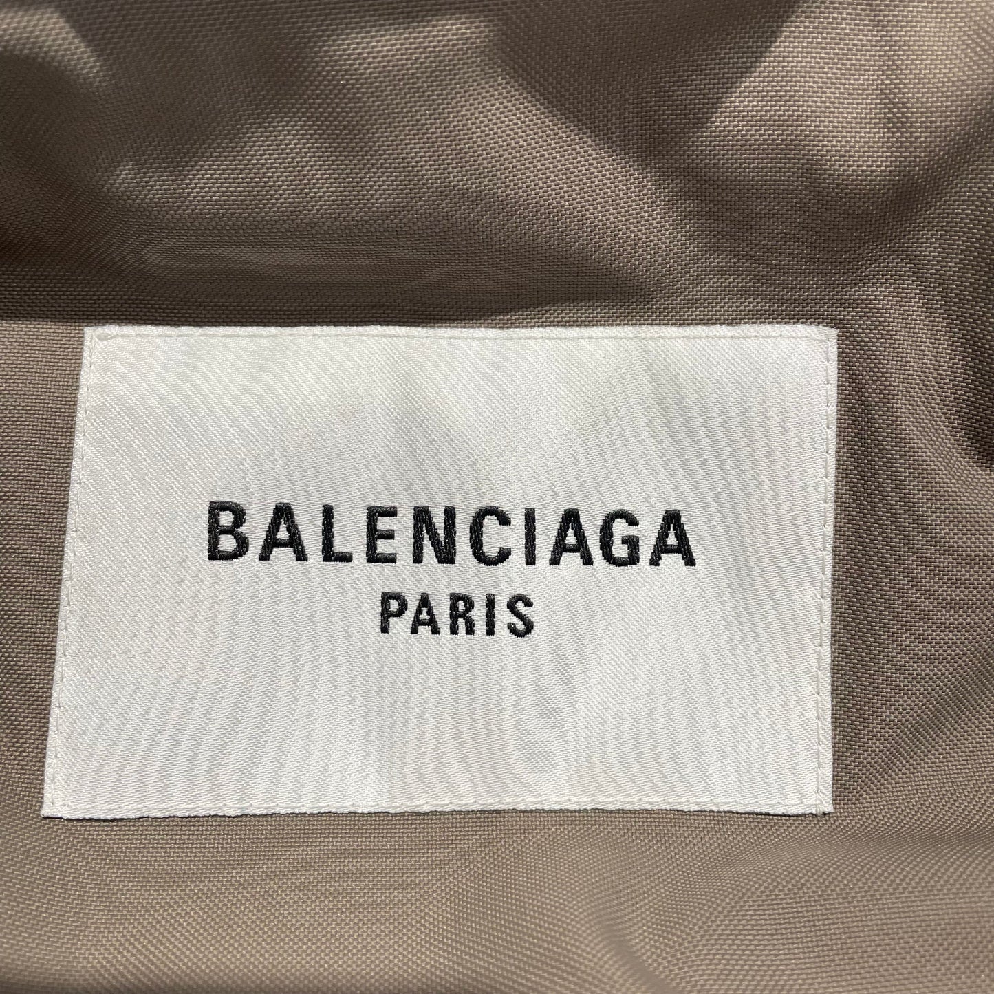 BALENCIAGA/Mountain Parka/34/Nylon/KHK/Hooded Oversized Jacket