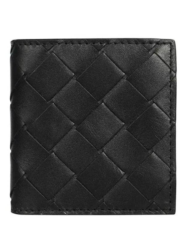 Bottega Veneta Intrecciato Coin Purse Black