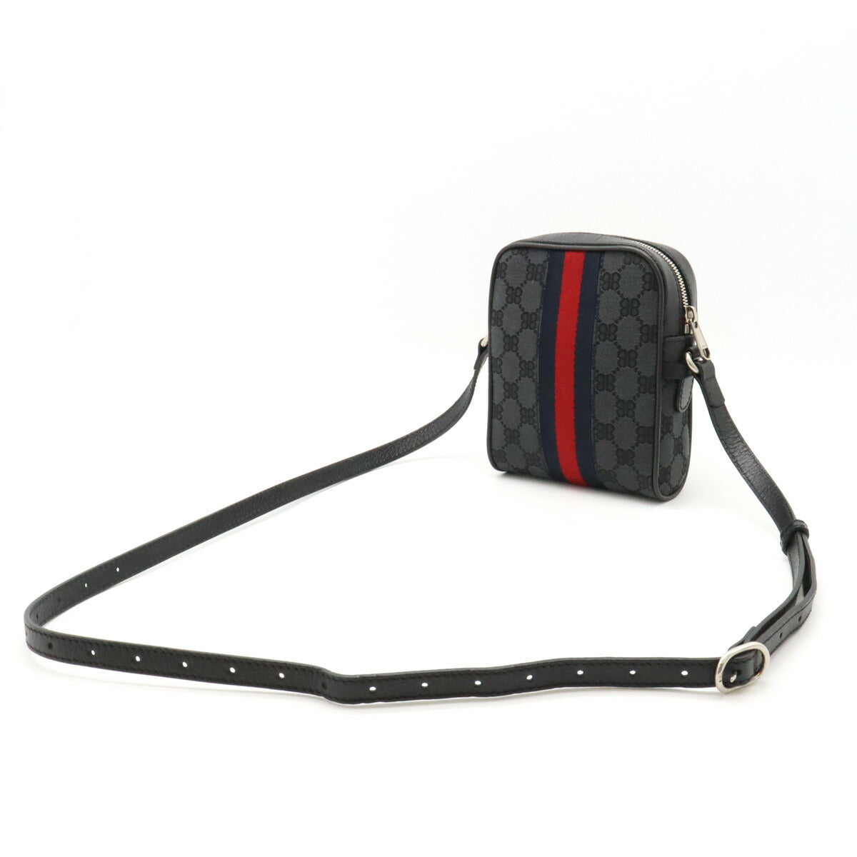 Gucci Balenciaga Hacker Canvas Shoulder Bag