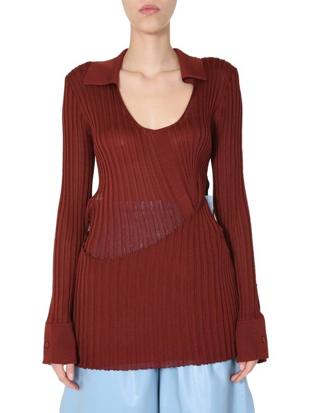 Bottega Veneta ribbed sweater 618567VKJM08857 B0040168229