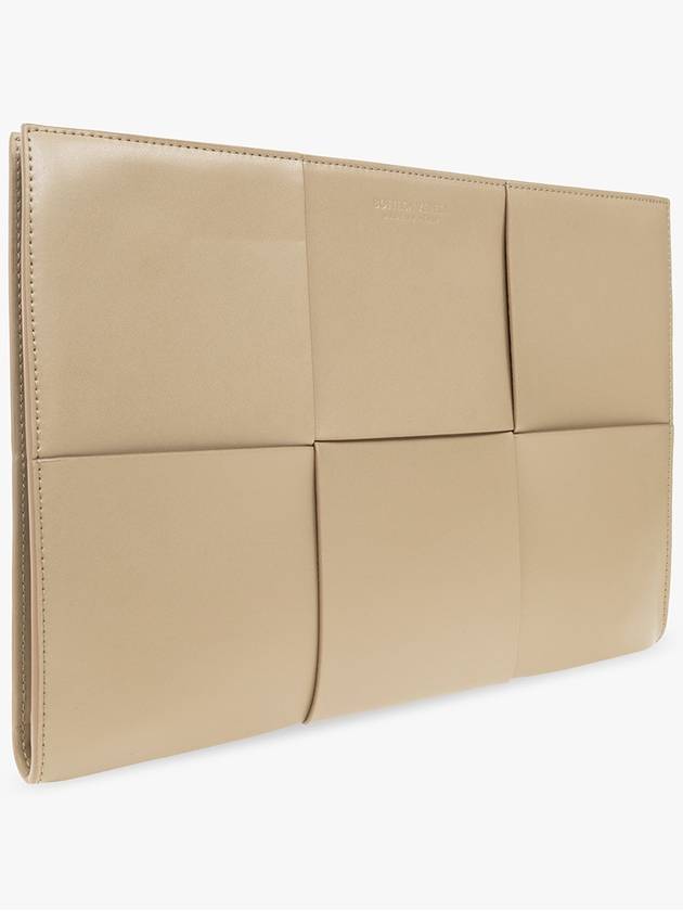 Bottega Veneta Acro Document Case Men’s Beige
