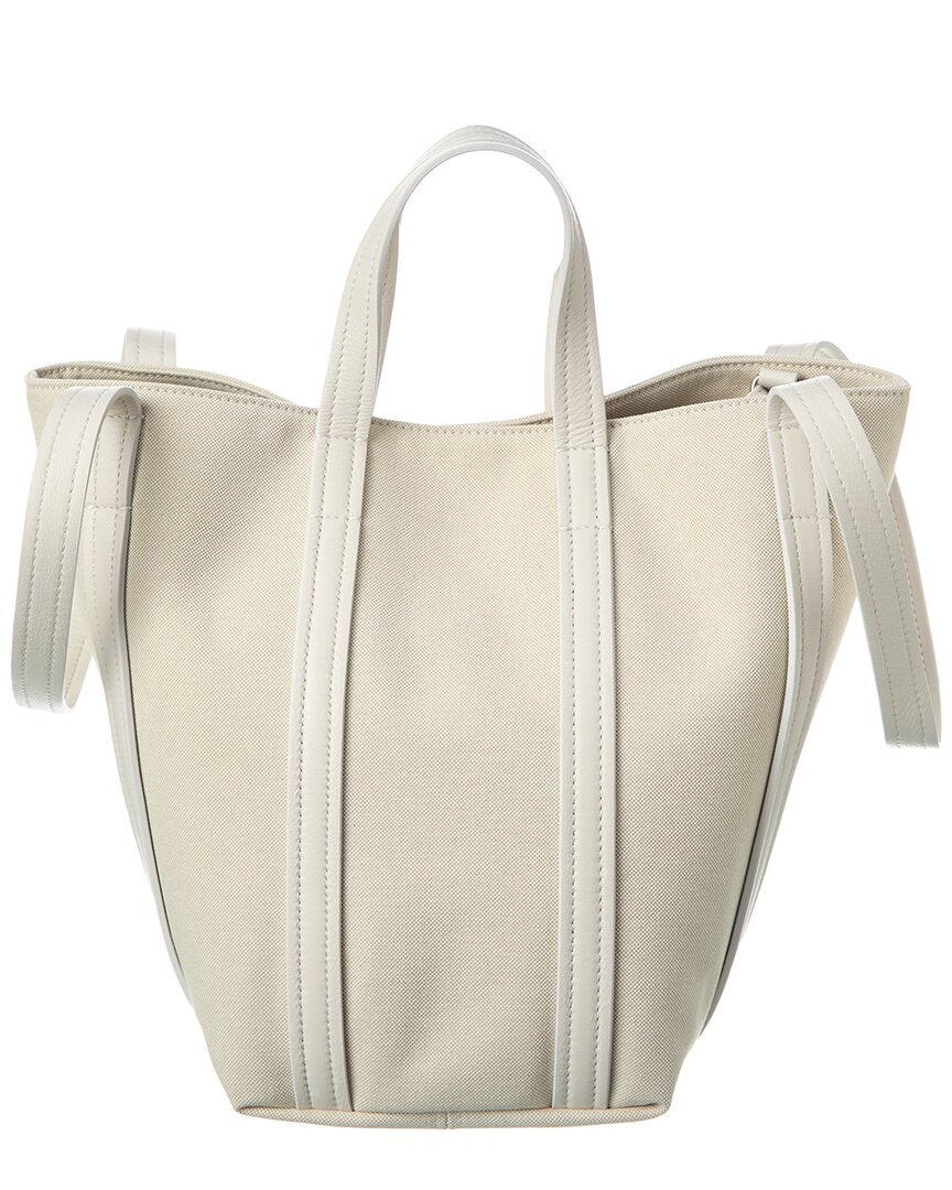 Balenciaga Everyday 2.0 Canvas & Leather Shoulder Tote