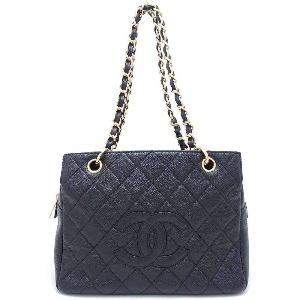 Chanel Caviar Skin Chain Shoulder Bag A18004
