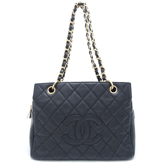Chanel Caviar Skin Chain Shoulder Bag A18004