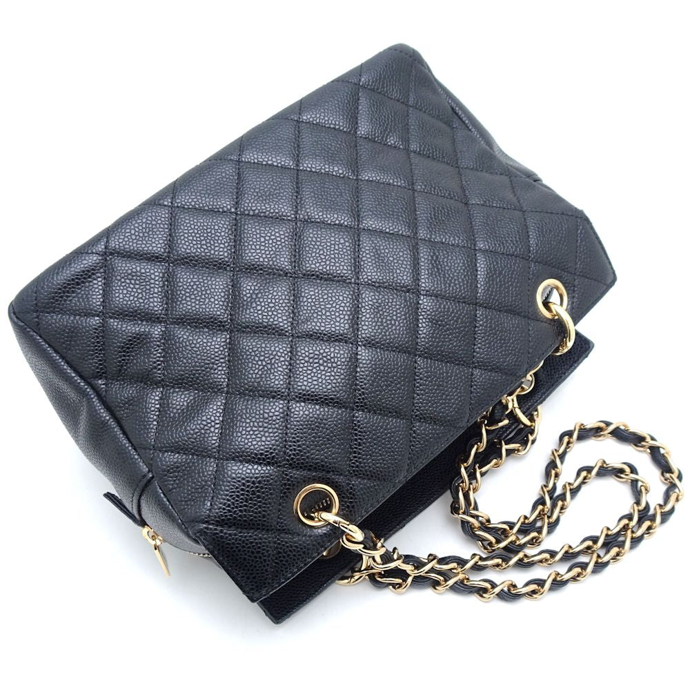 Chanel Caviar Skin Chain Shoulder Bag A18004