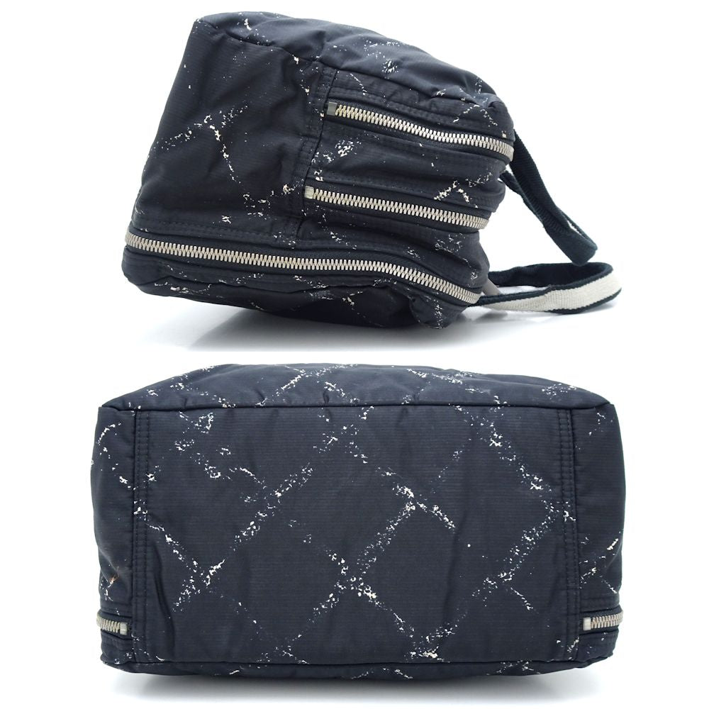 Chanel Nylon Handbag Travel Line Mini Boston