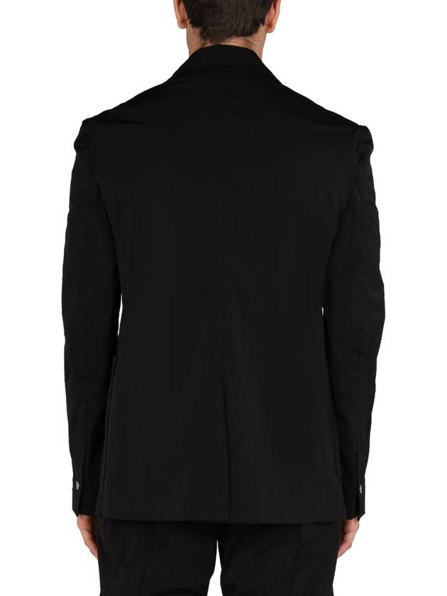 Bottega Veneta Nylon Blazer Jacket Black