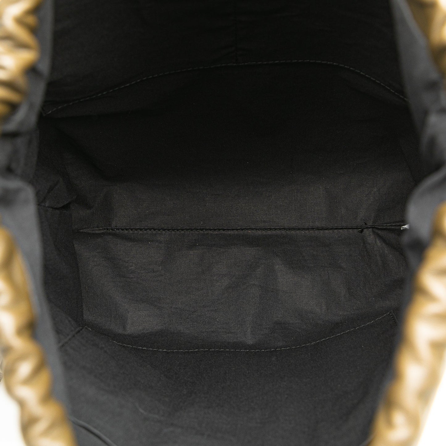 Green Bottega Veneta Perforated Leather Drawstring Backpack