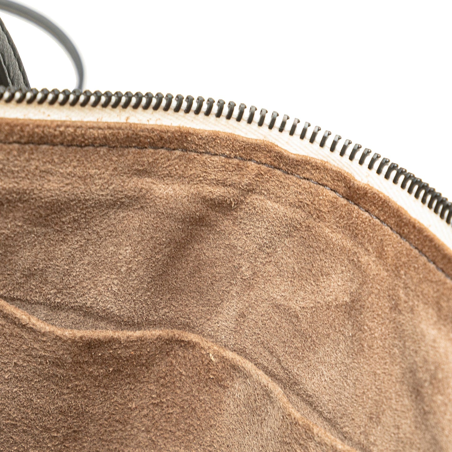 White Bottega Veneta Nappa Intrecciato Check Grommet Palio Crossbody