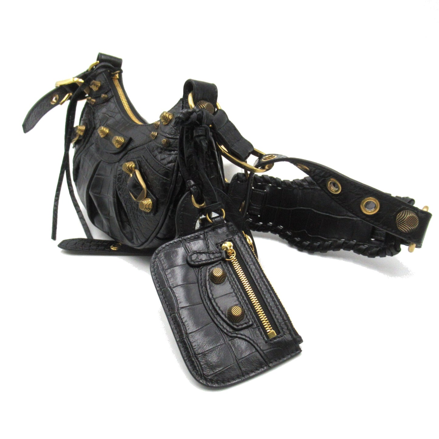 Balenciaga  Leather Shoulder Bag