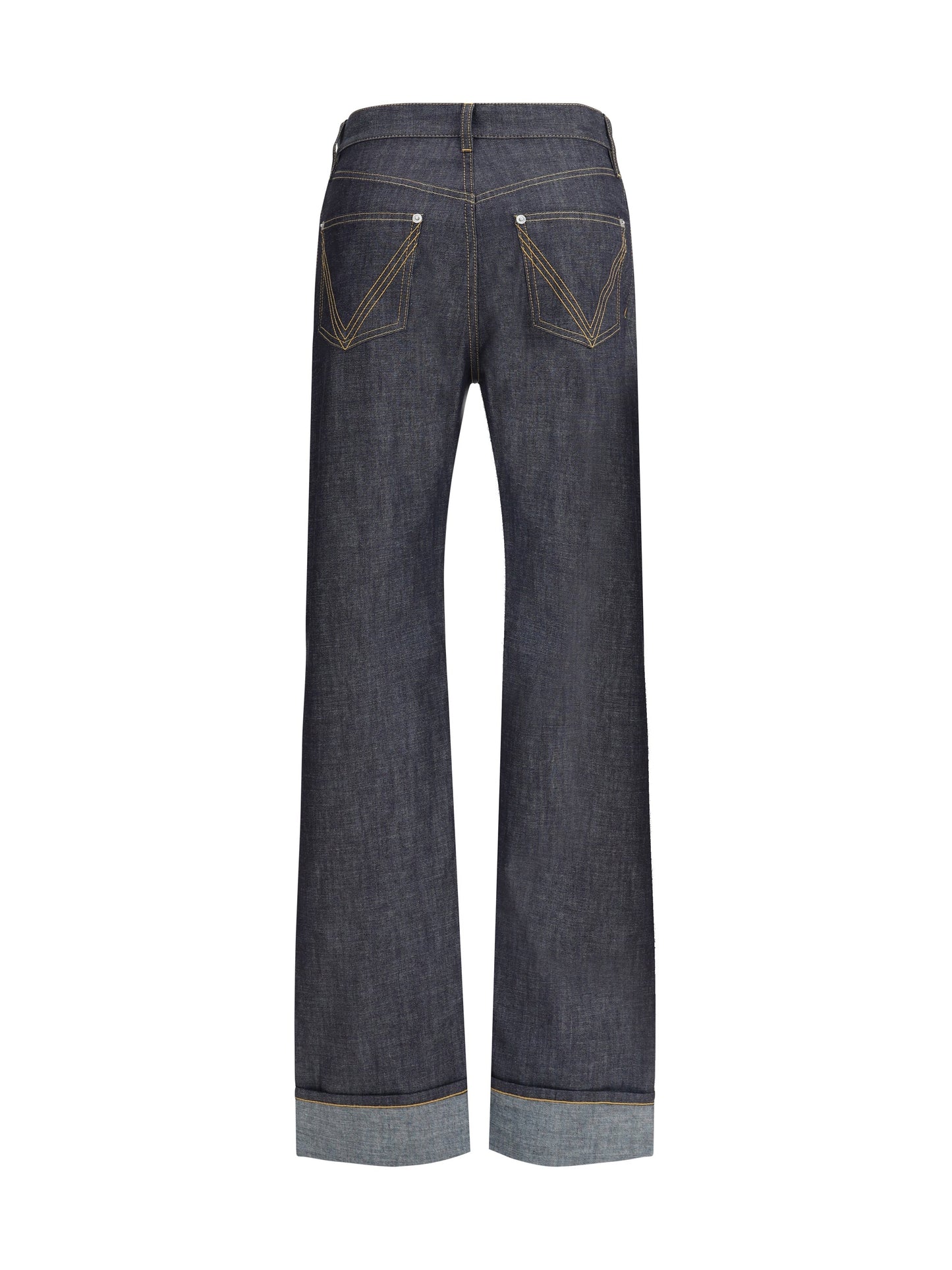 Bottega Veneta Women Turn-Up Jeans