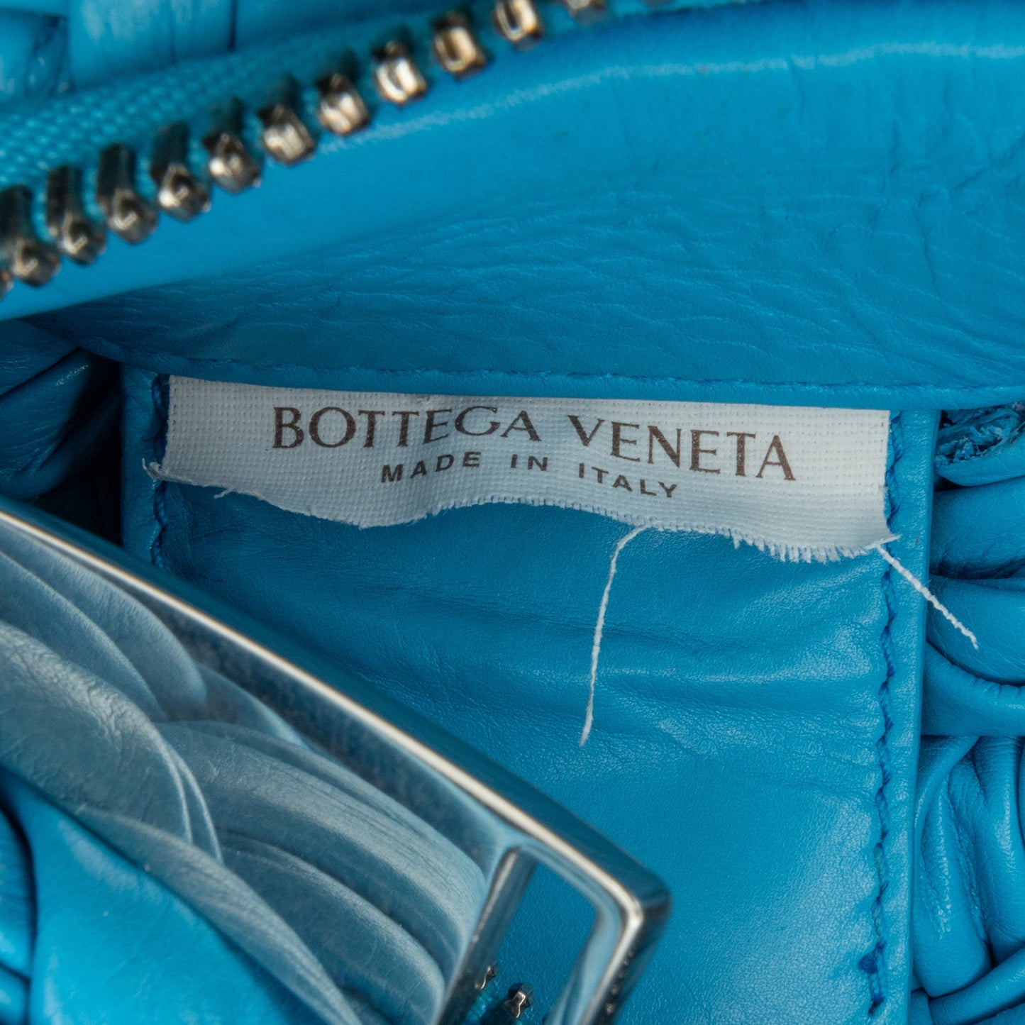 Bottega Veneta Sac Paper Calfskin Intrecciato Banana Hobo Bag