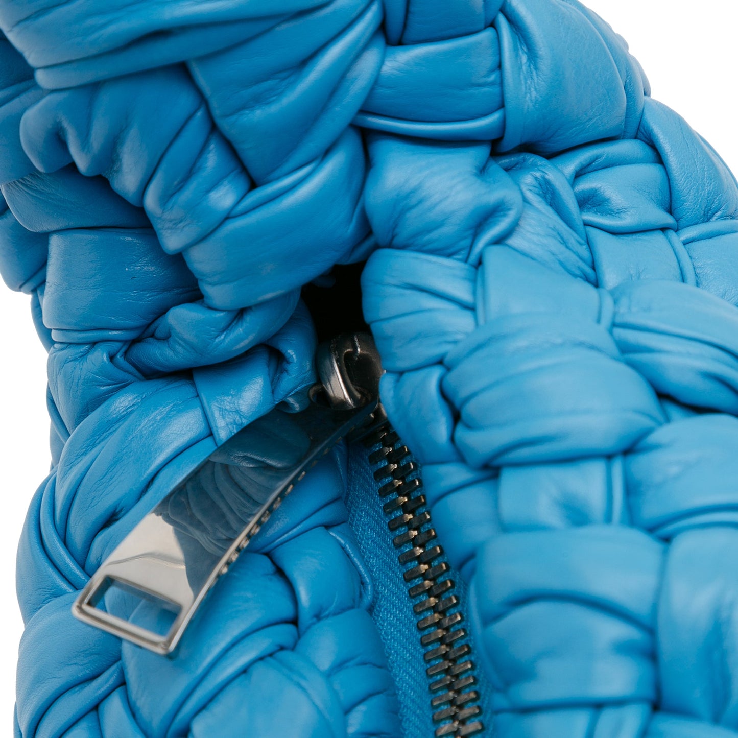 Bottega Veneta Sac Paper Calfskin Intrecciato Banana Hobo Bag