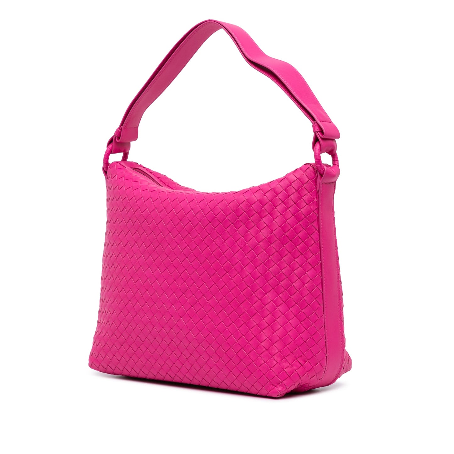 Bottega Veneta Sac Nappa Intrecciato Shoulder Bag