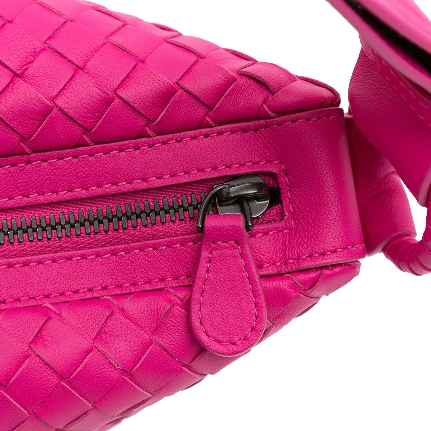 Bottega Veneta Sac Nappa Intrecciato Shoulder Bag