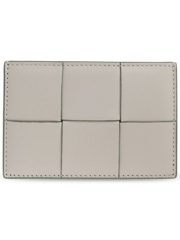 Bottega Veneta Cassette Card Wallet Grey