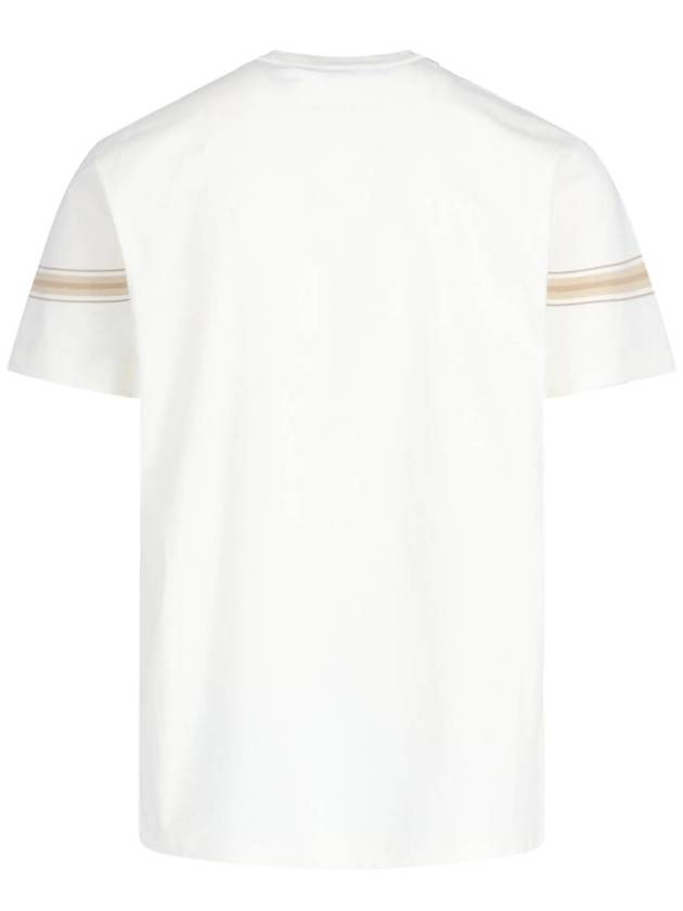 Burberry Striped cotton t shirt 8104051