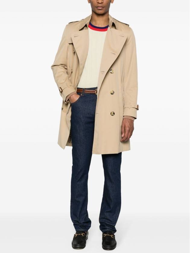 Burberry Kensington Trench Coat Beige