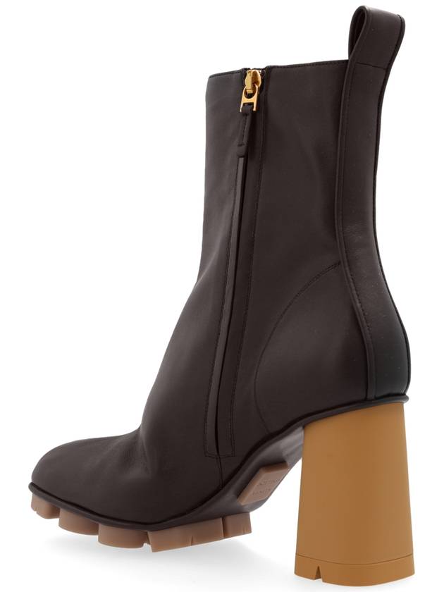 Bottega Veneta Bottega Veneta Heeled Ankle Boots Shore, Women's, Brown