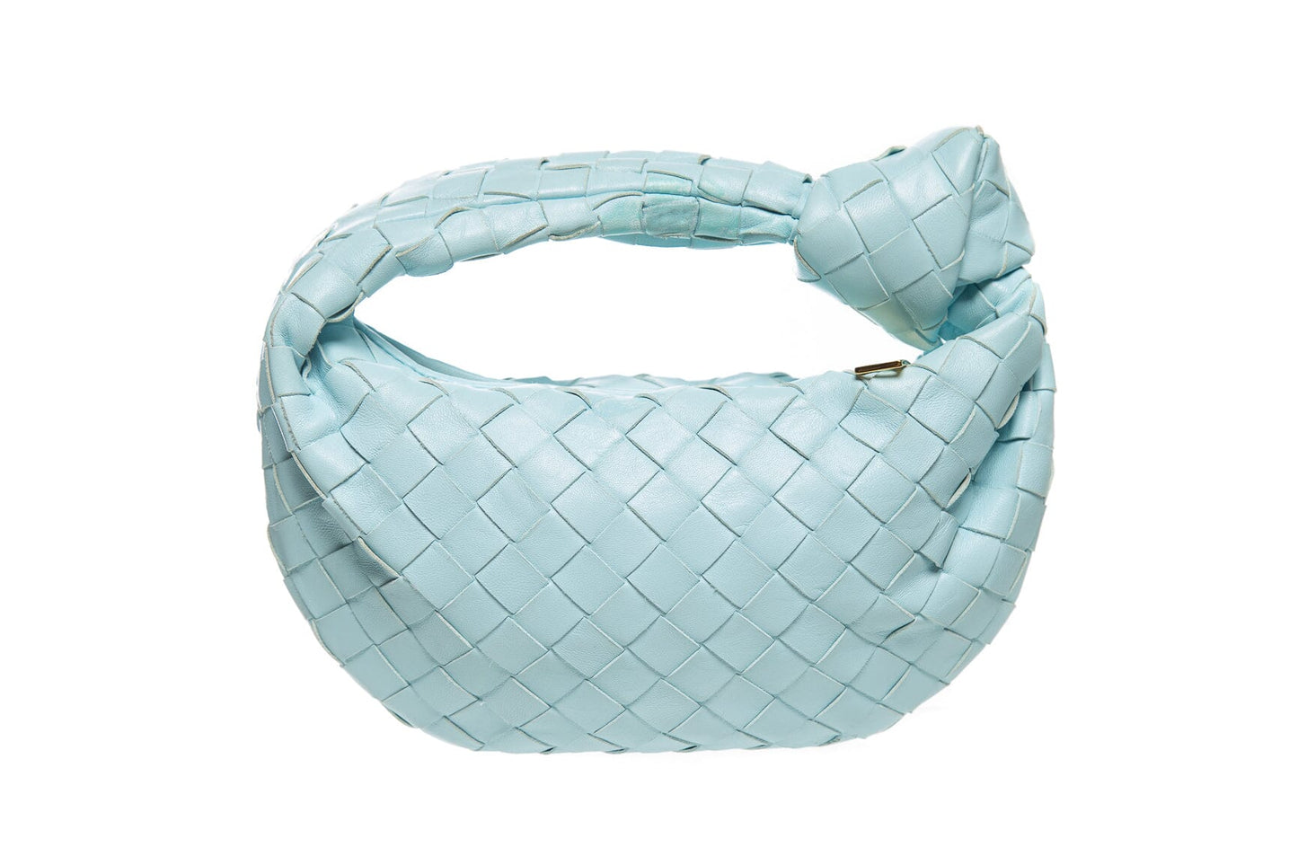 Bottega Veneta Baby Blue Mini Jodie Handbag