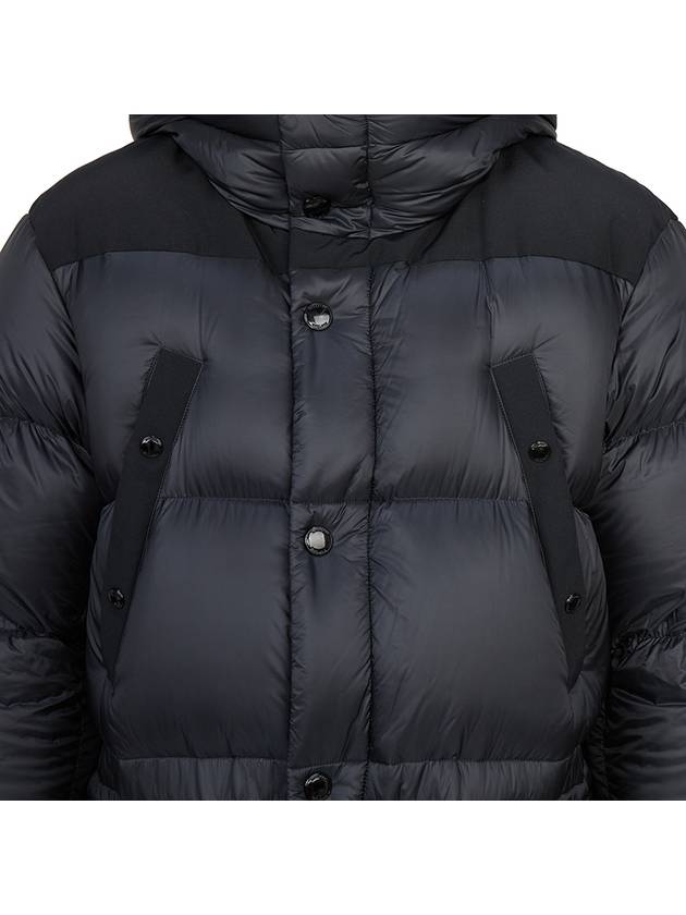 Burberry Lindford Long Down Padding Charcoal