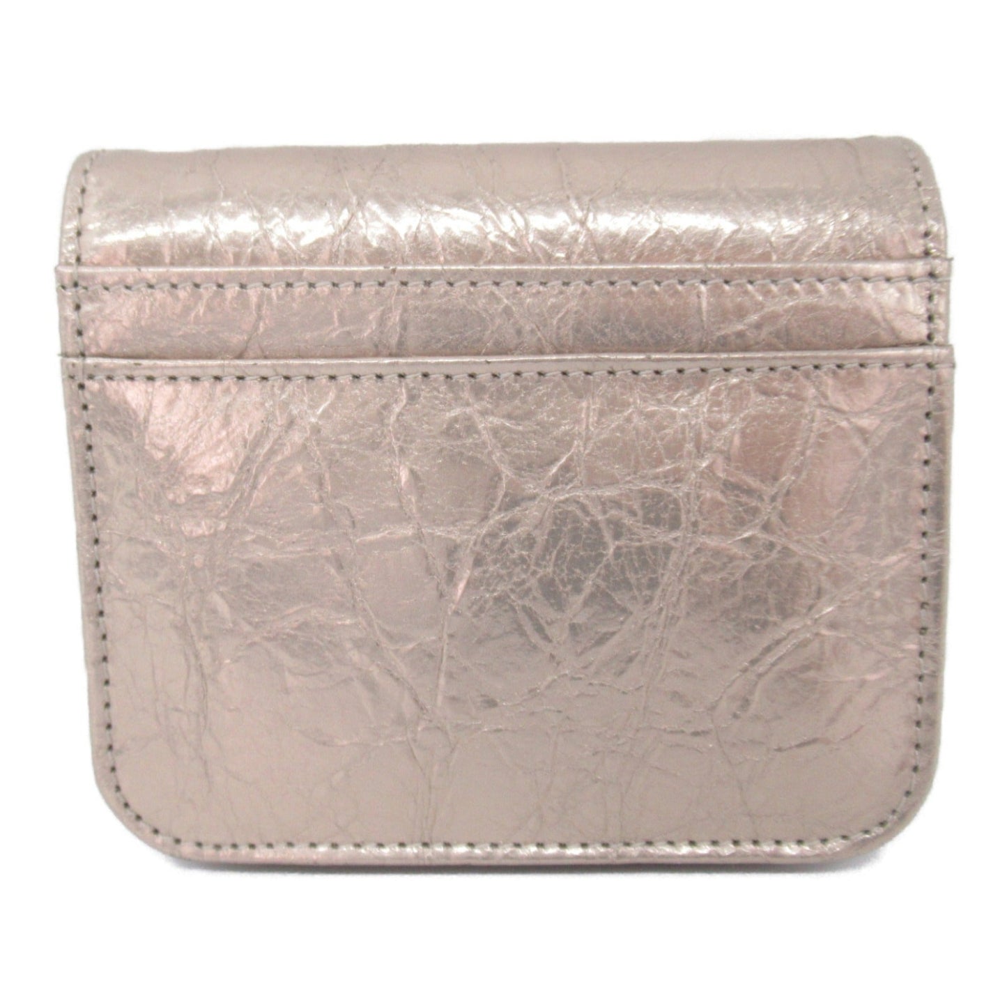 Balenciaga  Leather Middle Wallet (Bi-Fold)