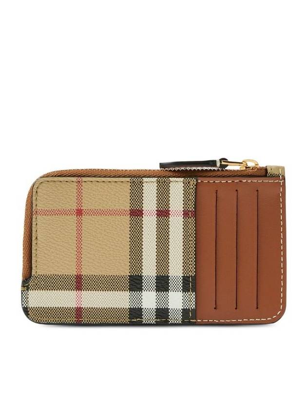 Burberry Check Card Wallet Archive Beige