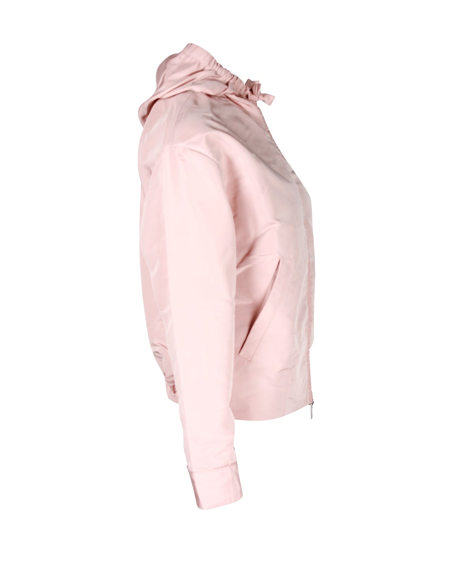 Prada Hooded Jacket in Pink Nylon