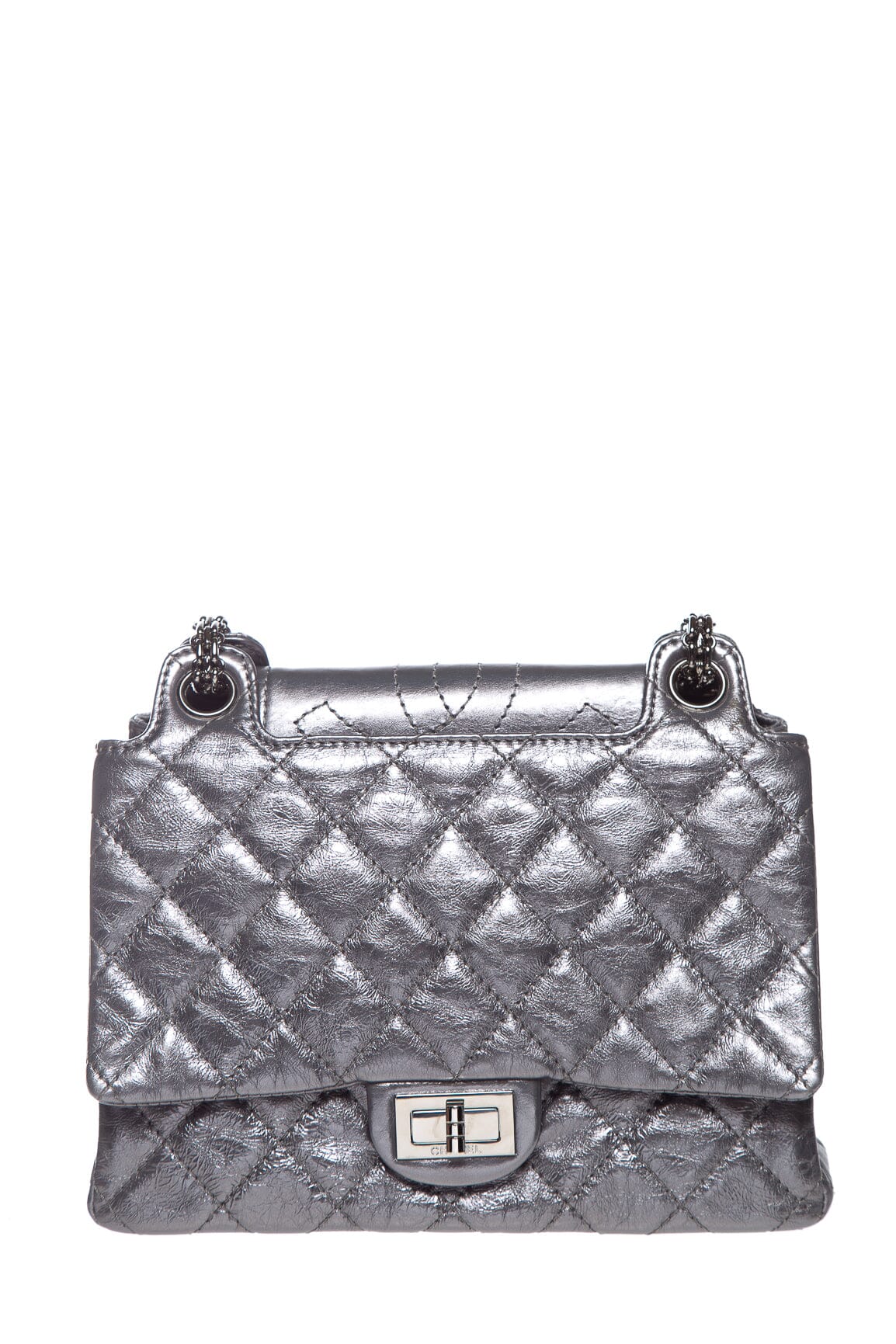 Chanel Silver Re Issue Handbag