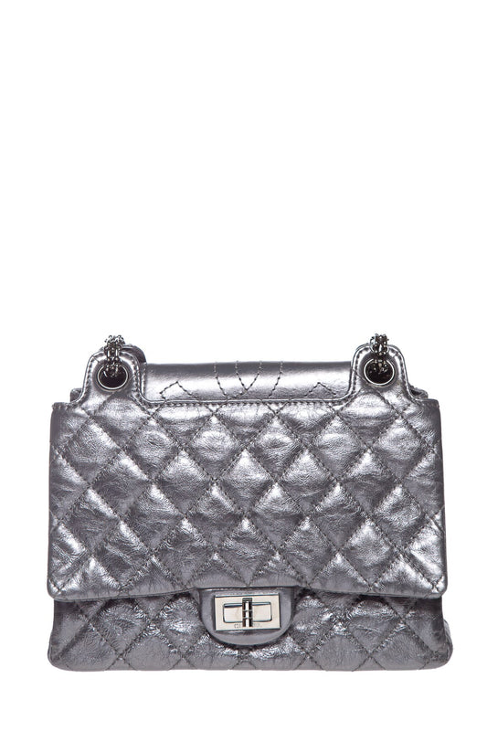 Chanel Silver Re Issue Handbag