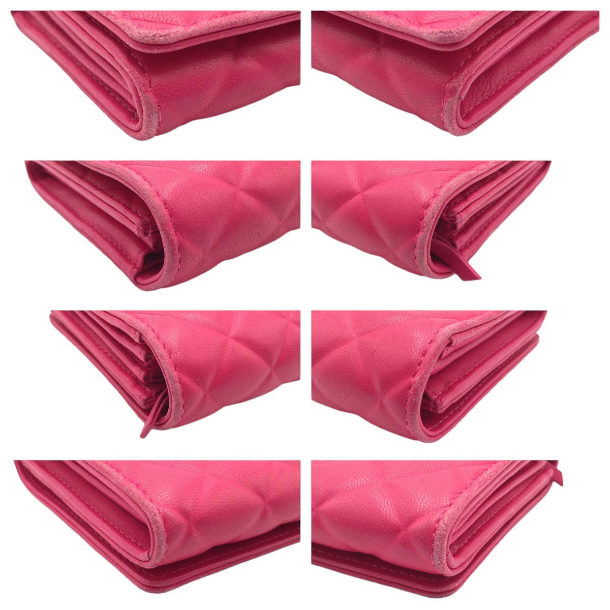 Chanel Matelasse Lambskin Long Wallet