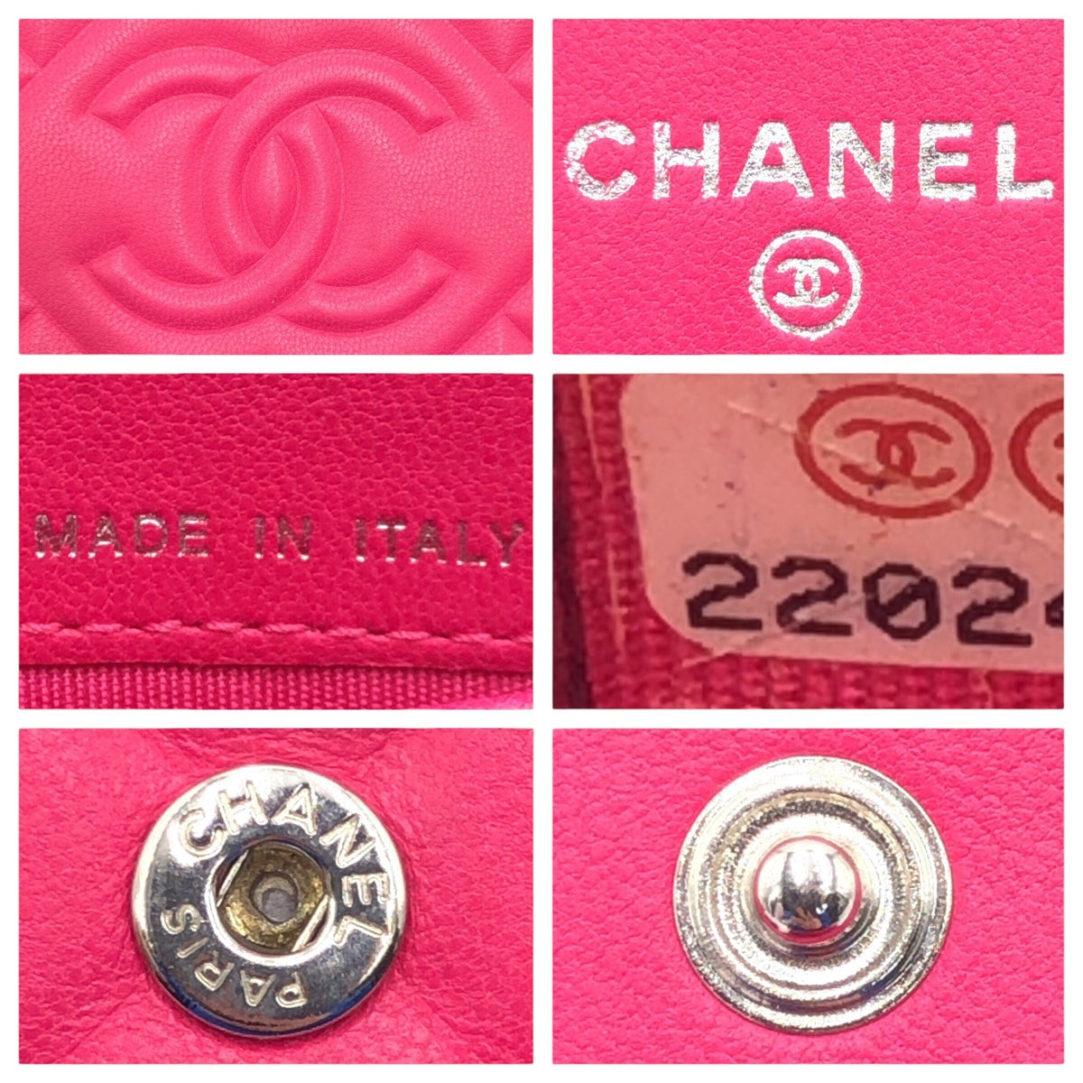 Chanel Matelasse Lambskin Long Wallet