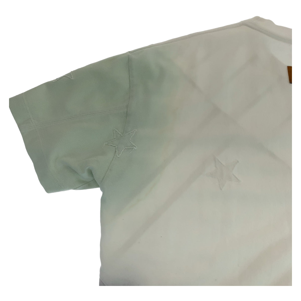 Louis Vuitton Tie-Dye Patchwork Flags Dip Cotton T-Shirt
