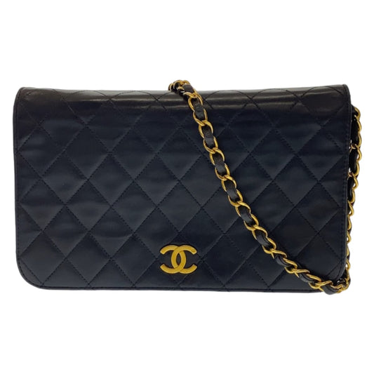 Chanel Vintage Lambskin Matelasse Shoulder Bag in New Condition